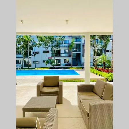 Coquillage B Apartment Cancun Exterior photo